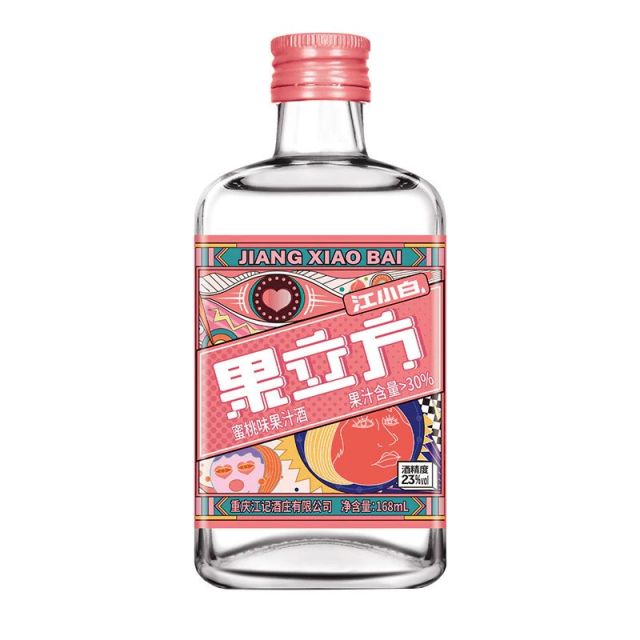 Jiang Xiaobai Fruit Cube 168 ml รสพีช