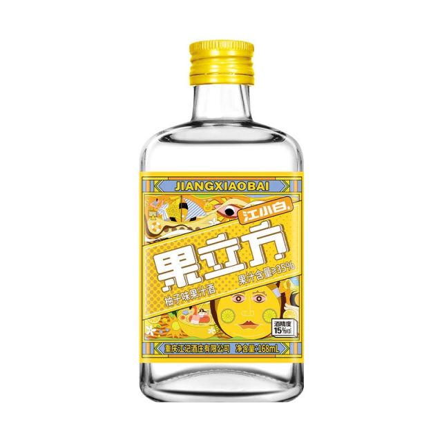 Jiang Xiaobai Fruit Cube 168 ml รสเกรปฟรุ๊ต